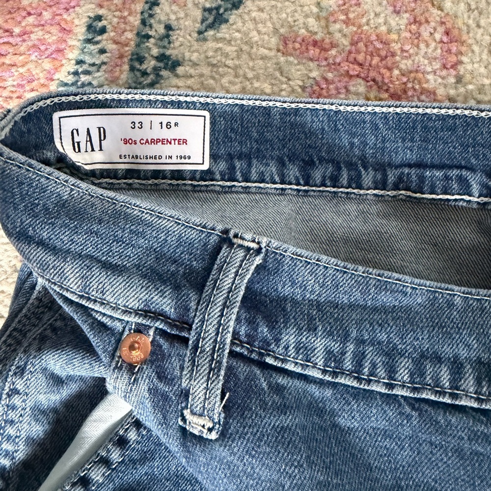 GAP Boyfriend Jeans - Classic Blue - Picture 3 of 3